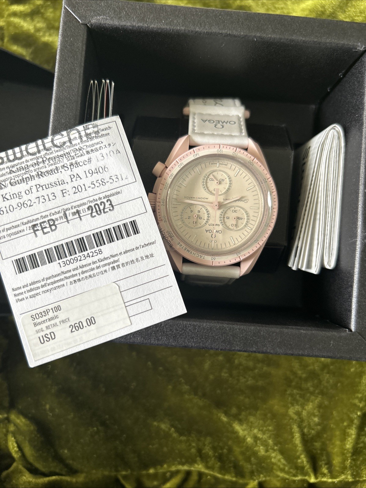 Omega X Swatch Bioceramic Moonswatch Full Collection (11 Watches) 100% Authentic