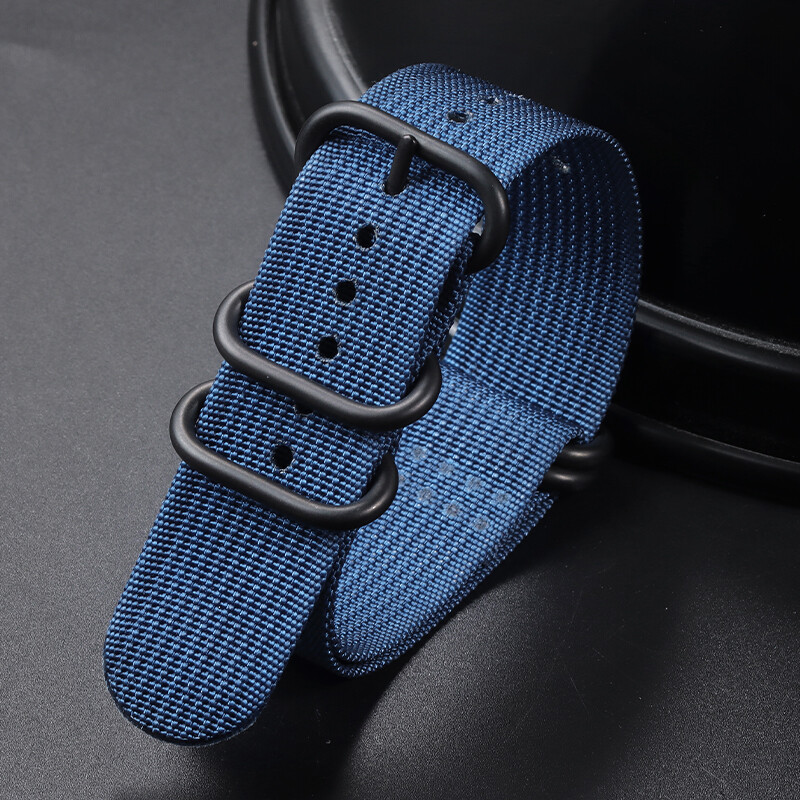 18mm 20mm 22mm 24mm Multiple Colour Military Nylon Watch Strap Band for Unisex