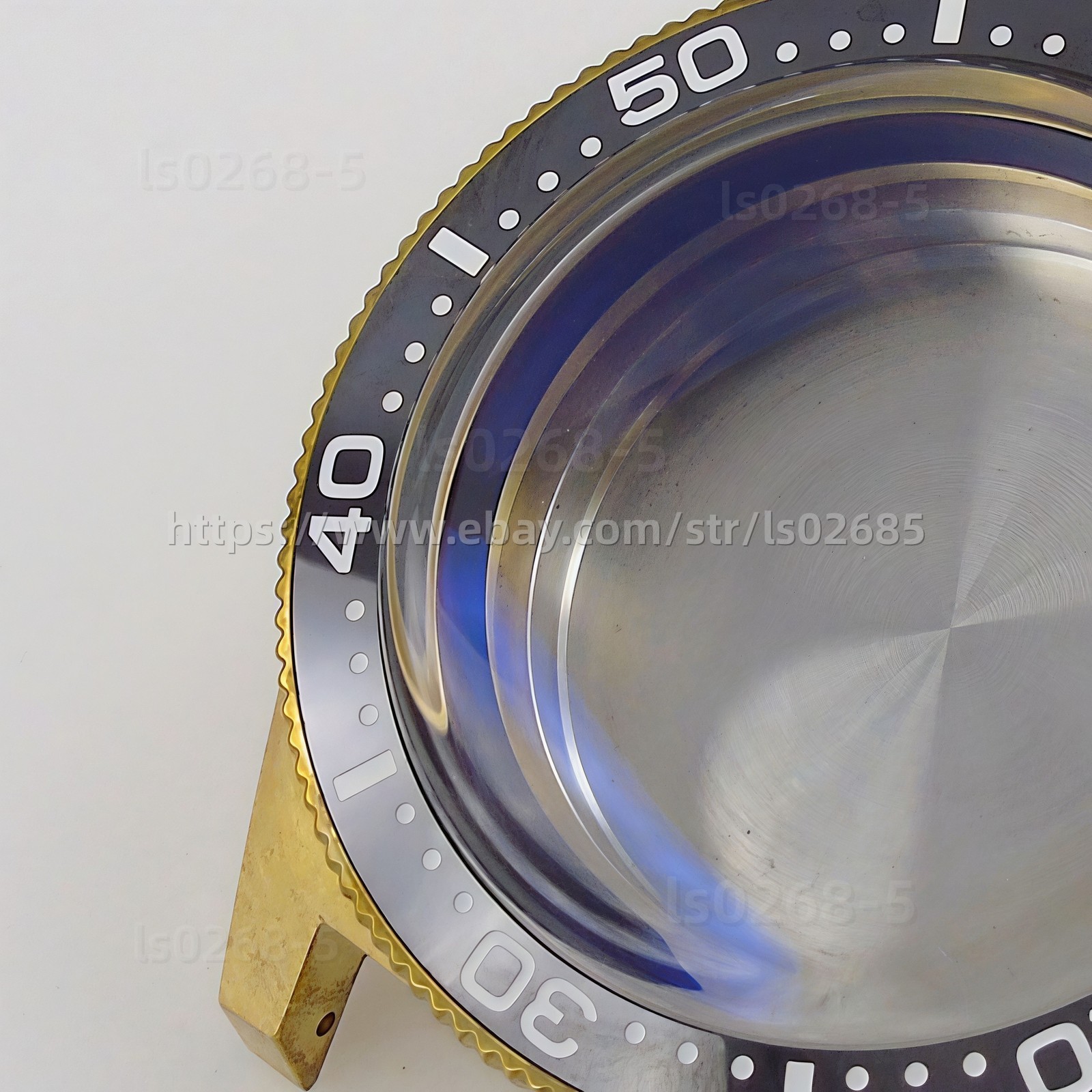 41mm Diver Watch Case Fit NH35 NH36 30ATM Waterproof Sapphire Glass