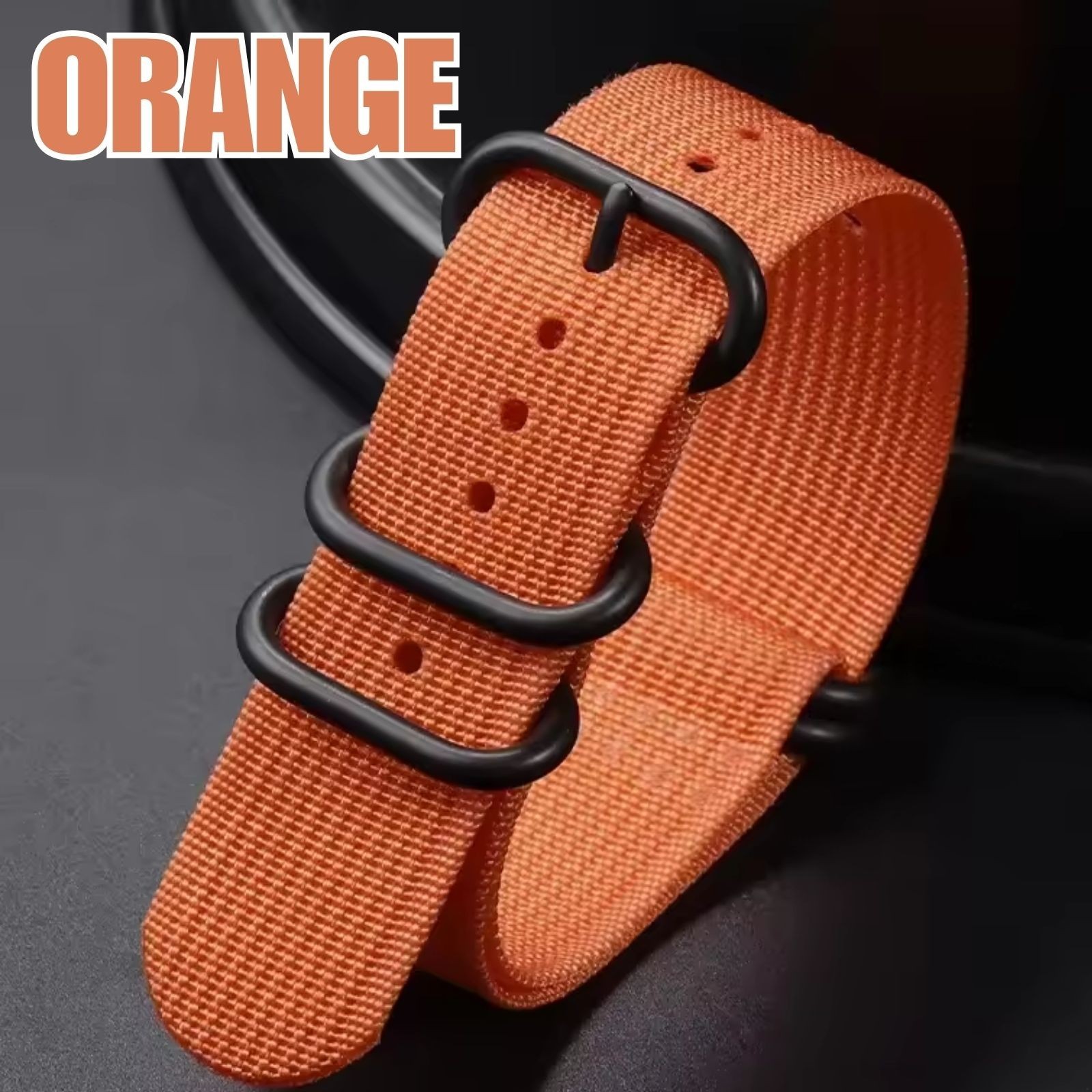 18mm 20mm 22mm 24mm Ballistic Durable Military Nylon Wrist Watch Band Strap New