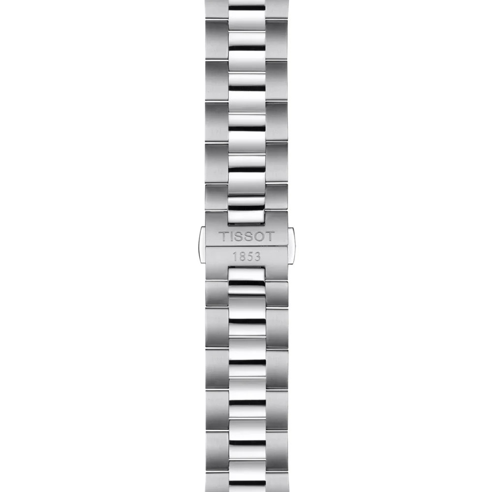 New Tissot Gentleman Powermatic 80 Automatic 40mm Ice Blue Dial Swiss Watch A.D.