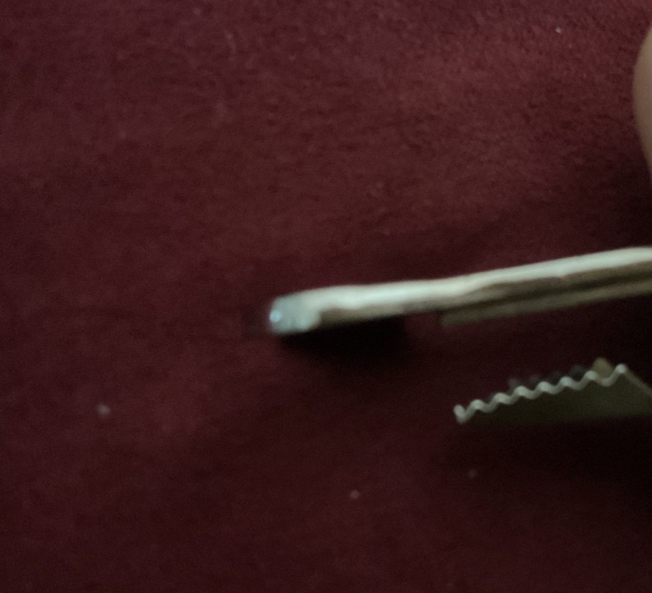 Vintage Kinney Co. Miniature Crescent Adjustable Wrench Tie Clip Clasp