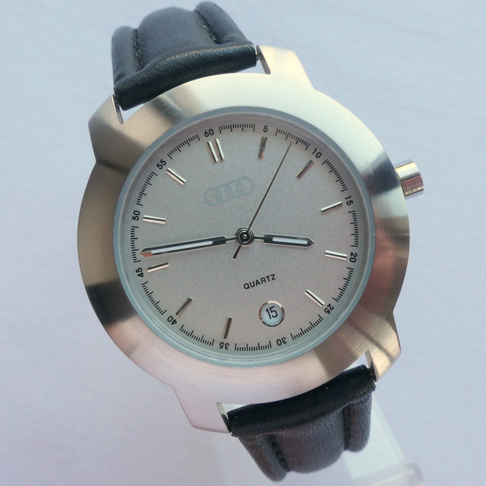 Audi Classic Driver Sport Retro Line Racing Car Accessory Made in Germany Watch