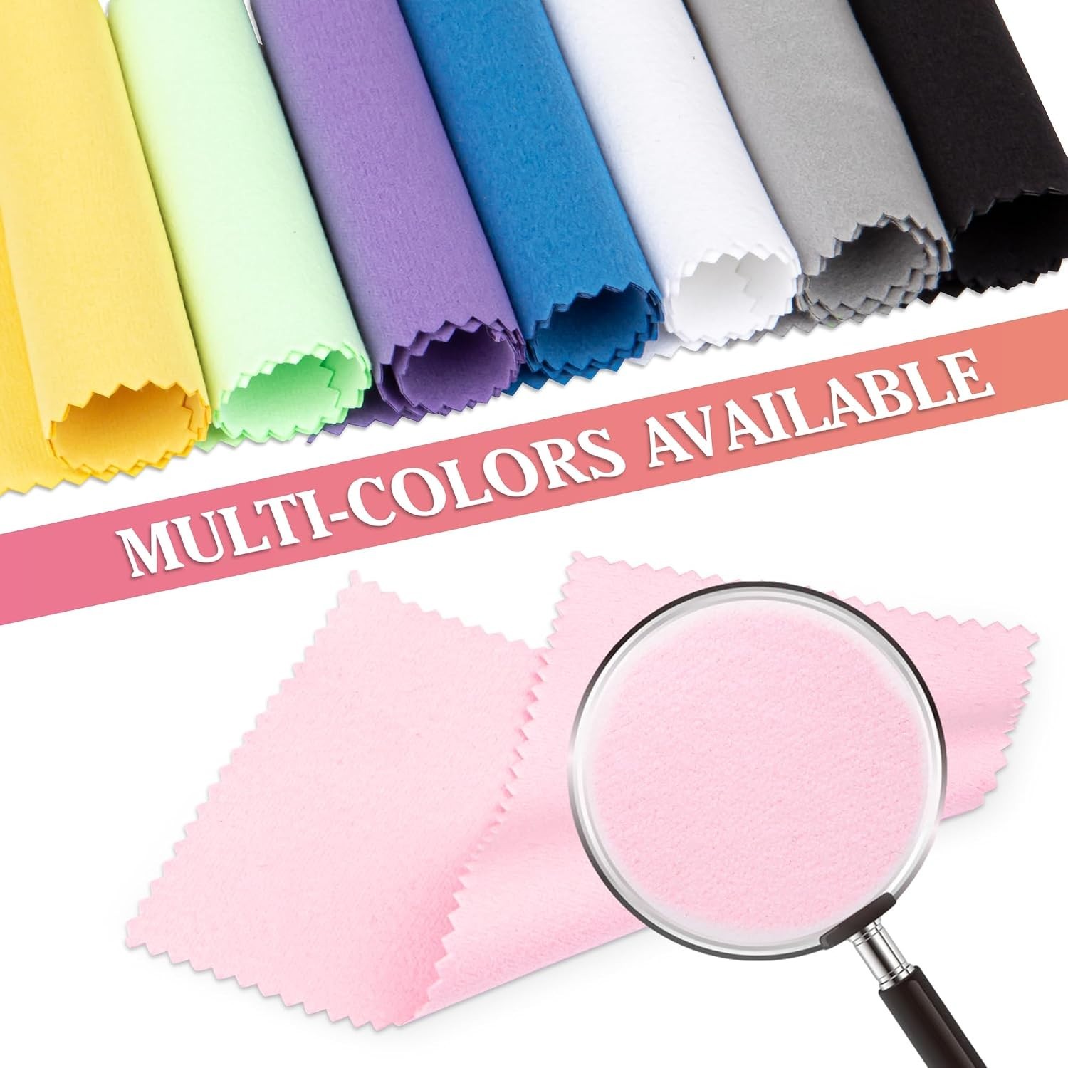 8x16cm Jewelry Cleaning Cloth – 30 Pcs Individually Wrapped for Jewelry Polis…