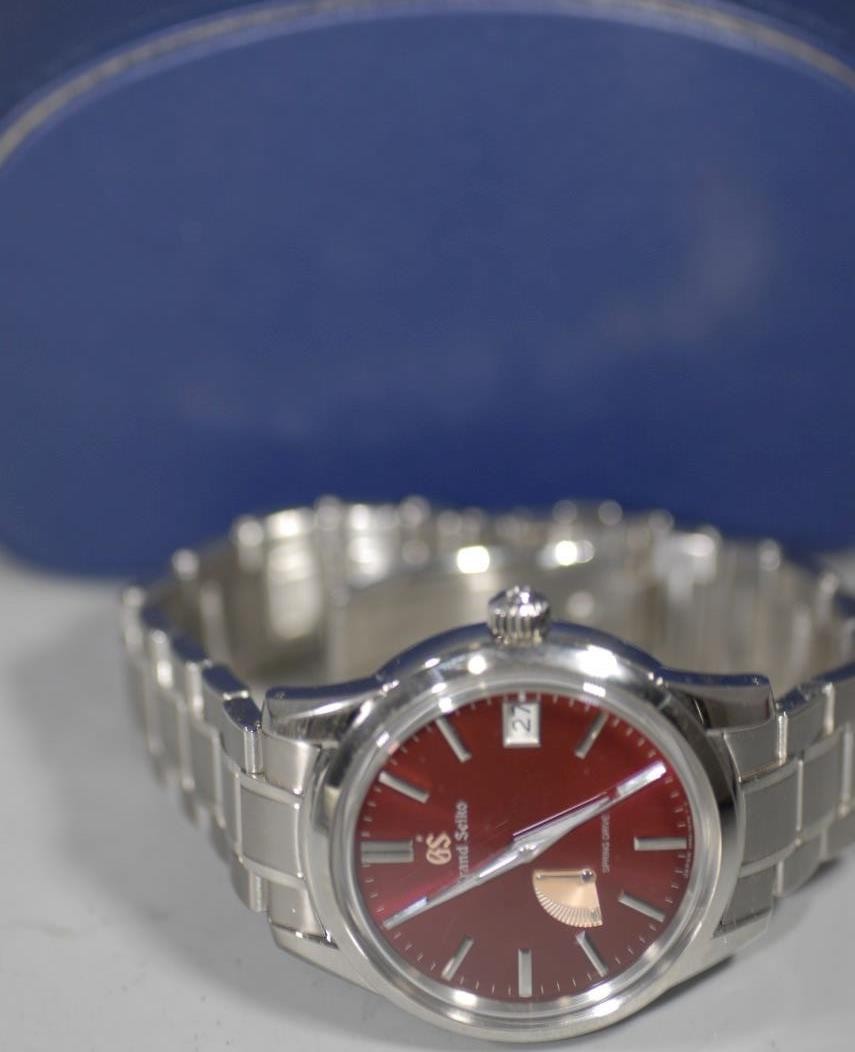 Grand Seiko Red Elegance Collection 20th Anniversary Limited SBGA499 Nice Minty!