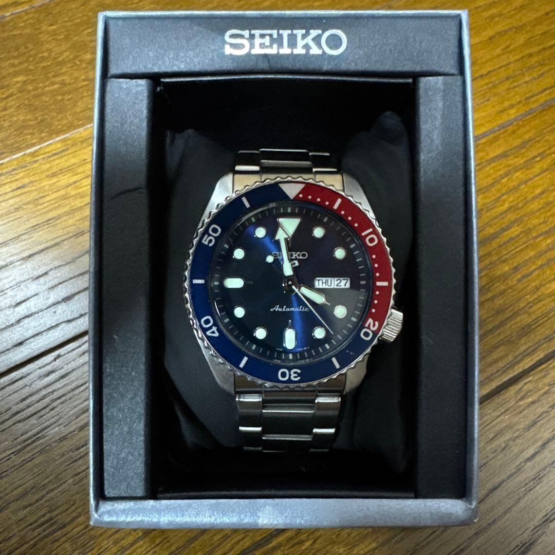 Seiko 5 Sports SBSA003 Made in Japan Pepsi