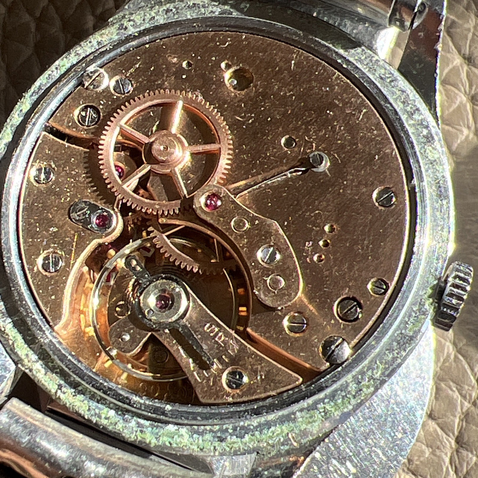 Vintage Men’s Valjoux 90 Triple Date MOONPHASE Large Case Project Running