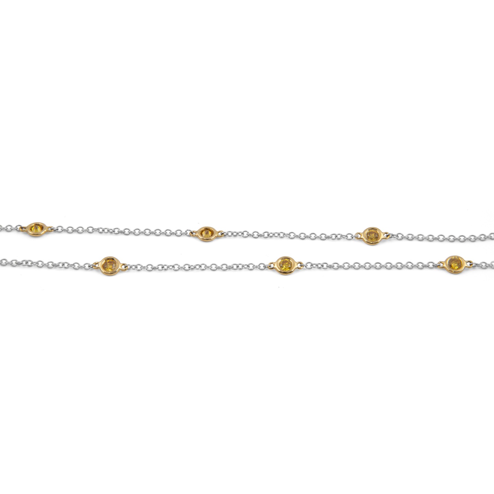 Alexander Beverly Hills 1.16ct Fancy Intense Yellow Diamond by the Yard 18k