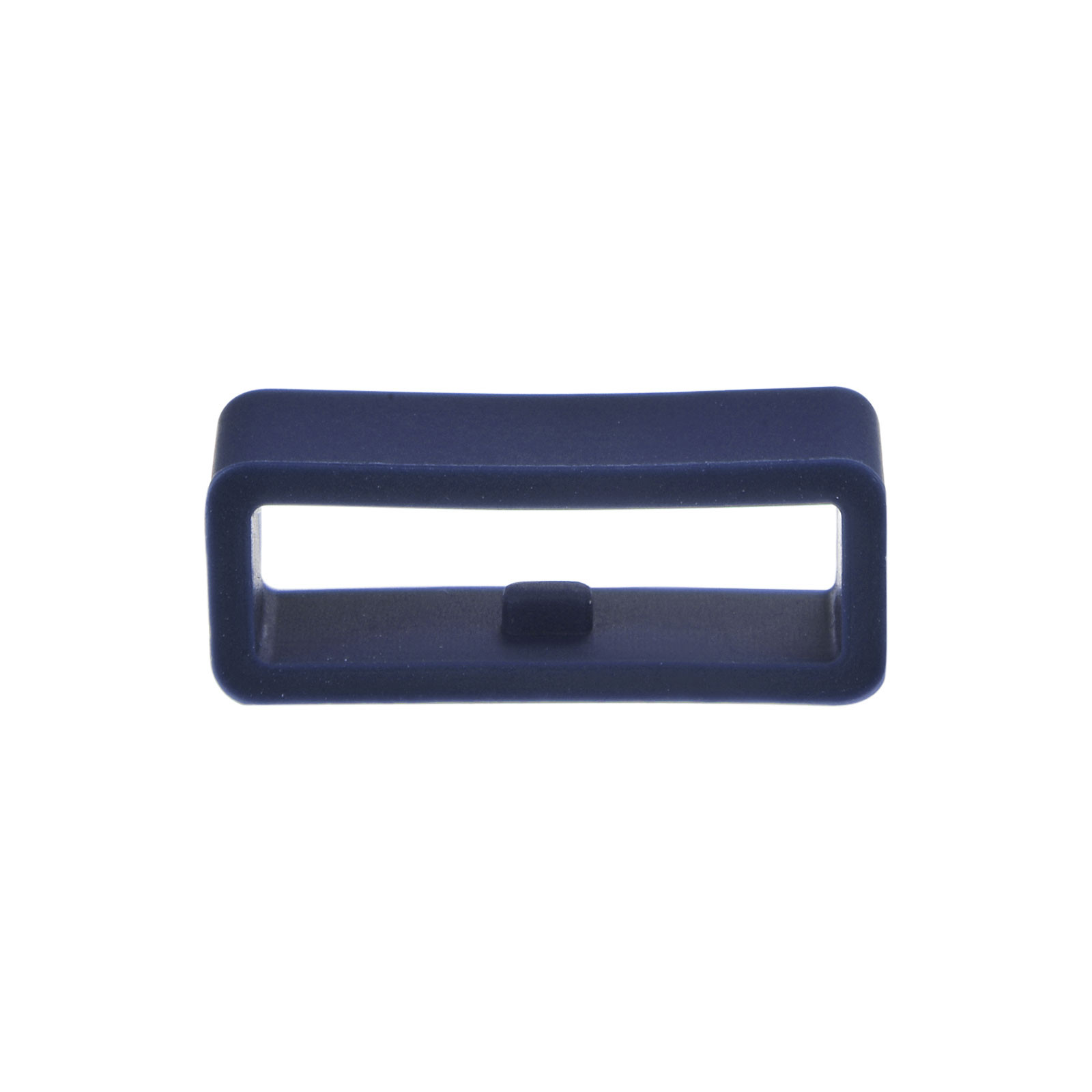 6pcs Watch Strap Loop Fastener Rings 18mm Rubber Holder Keeper Blue