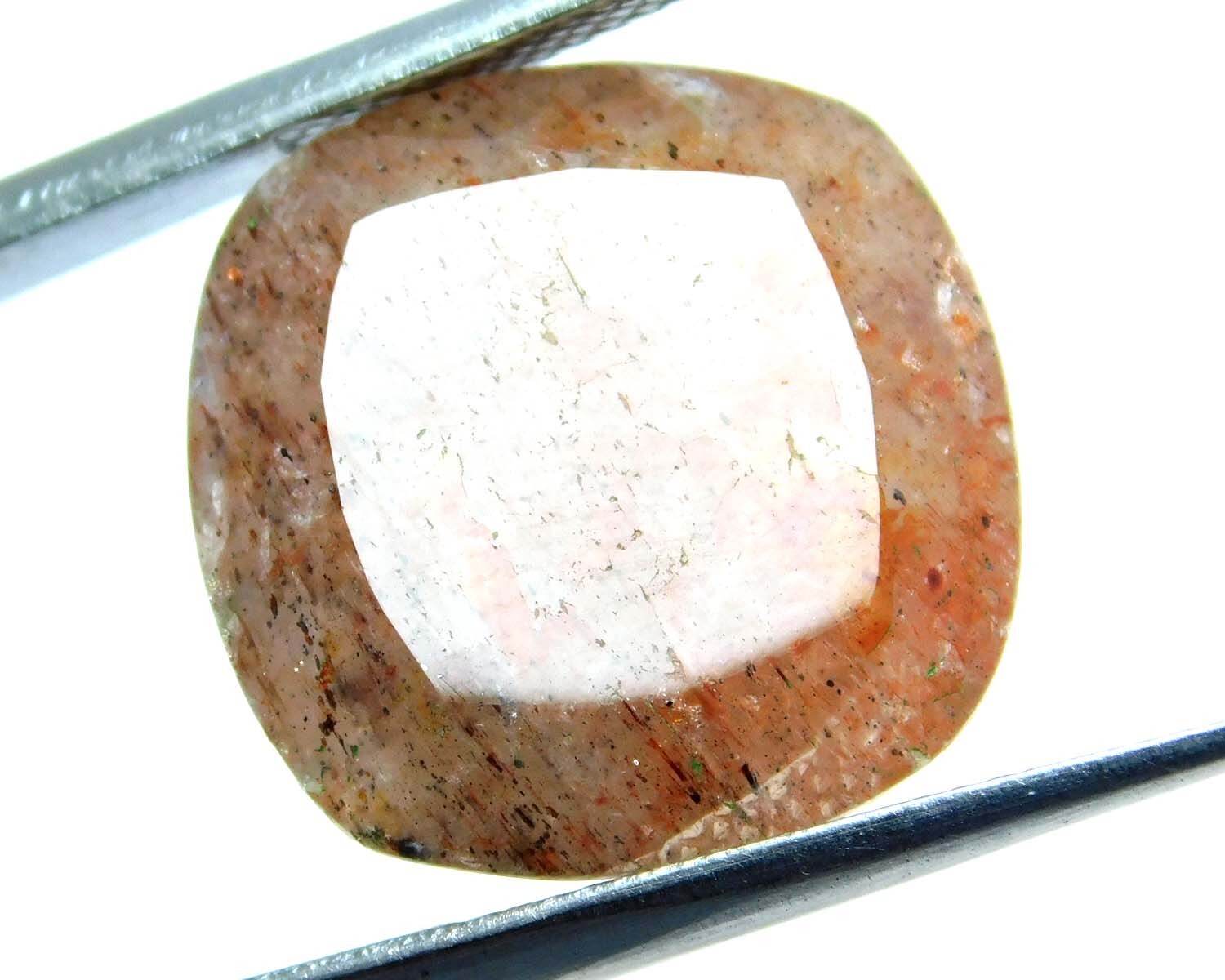 16.0 CT Natural Semi-Precious RADIANT Shape Light Smoky Quartz Loose Gems 677.