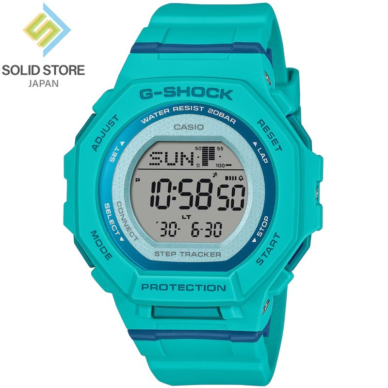 CASIO G-SHOCK GMD-B300SC-2JF Step Tracker Bluetooth Digital Watch Turquoise