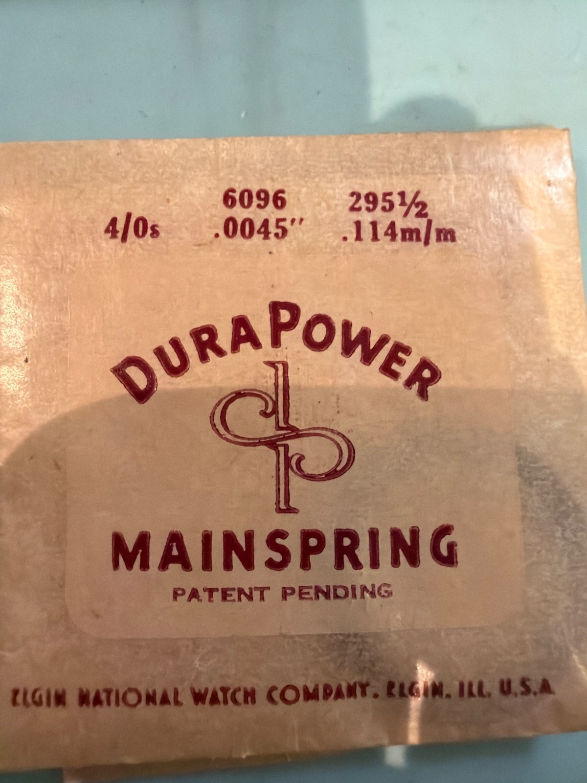 Elgin Mainspring – NOS – Various Calibers (2nd Listing)