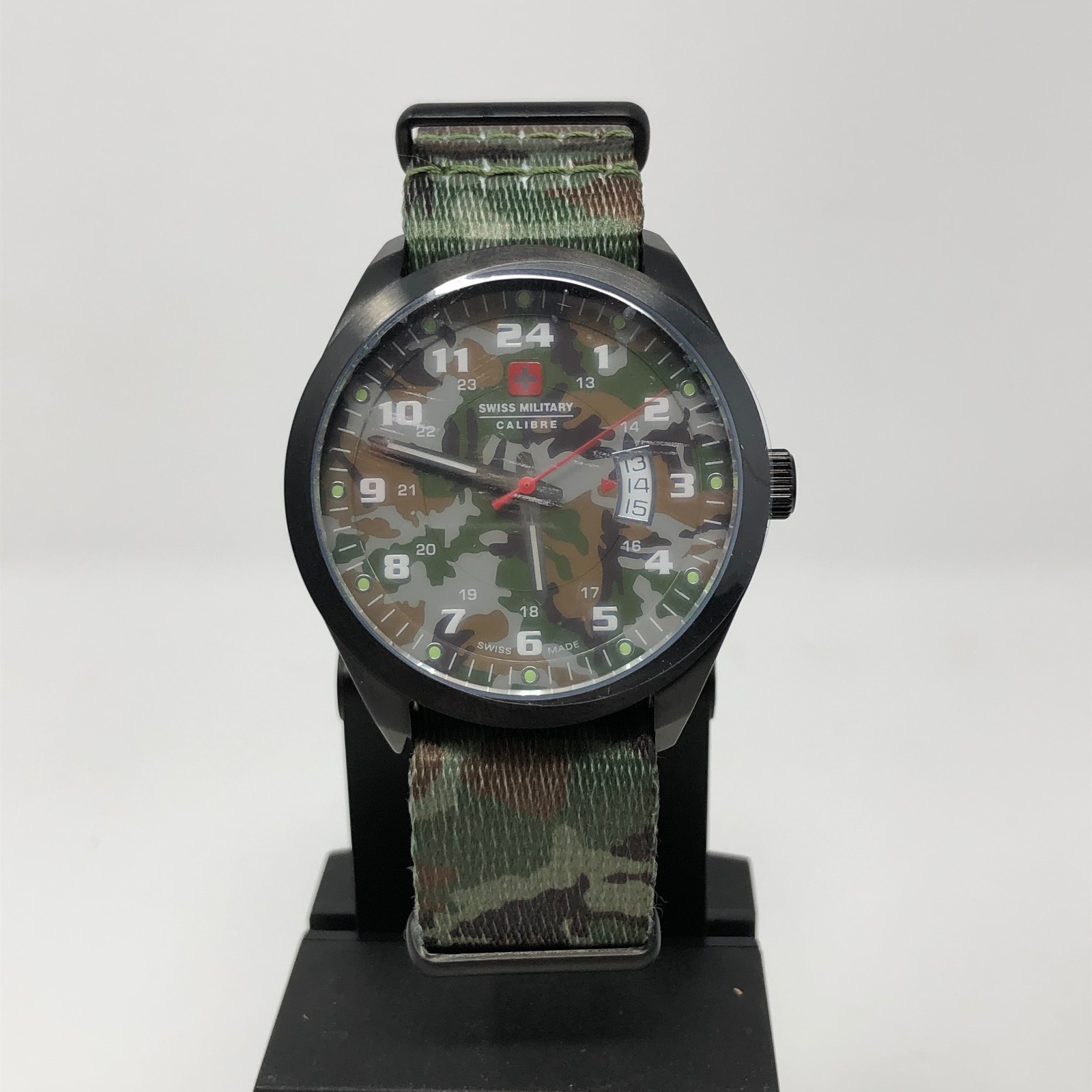 Swiss Military Mens Watch Calibre 06-4T1 Trooper Quartz Camoflage NEW IN BOX RUN