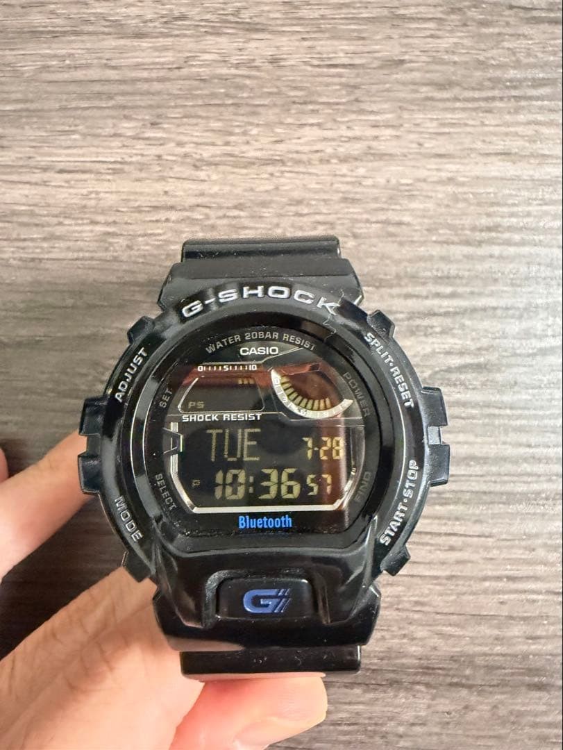 G-SHOCK GBD-200 Bluetooth Black Used with Scratches G729