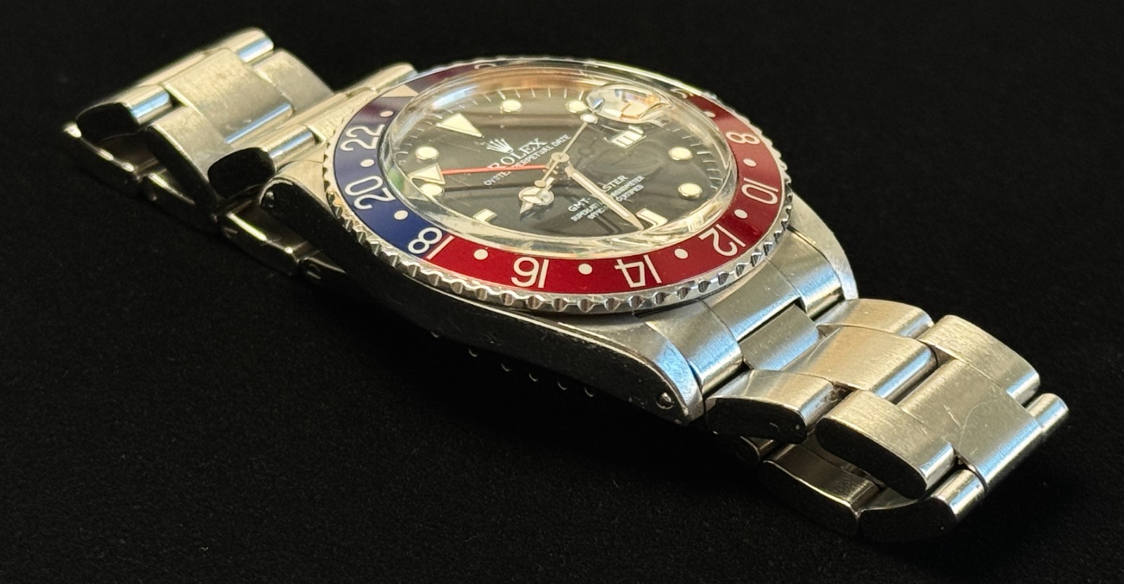 Rolex GMT-Master Pepsi 16750 SS Oyster w/ Box Cal 3075 US Seller No Tariffs