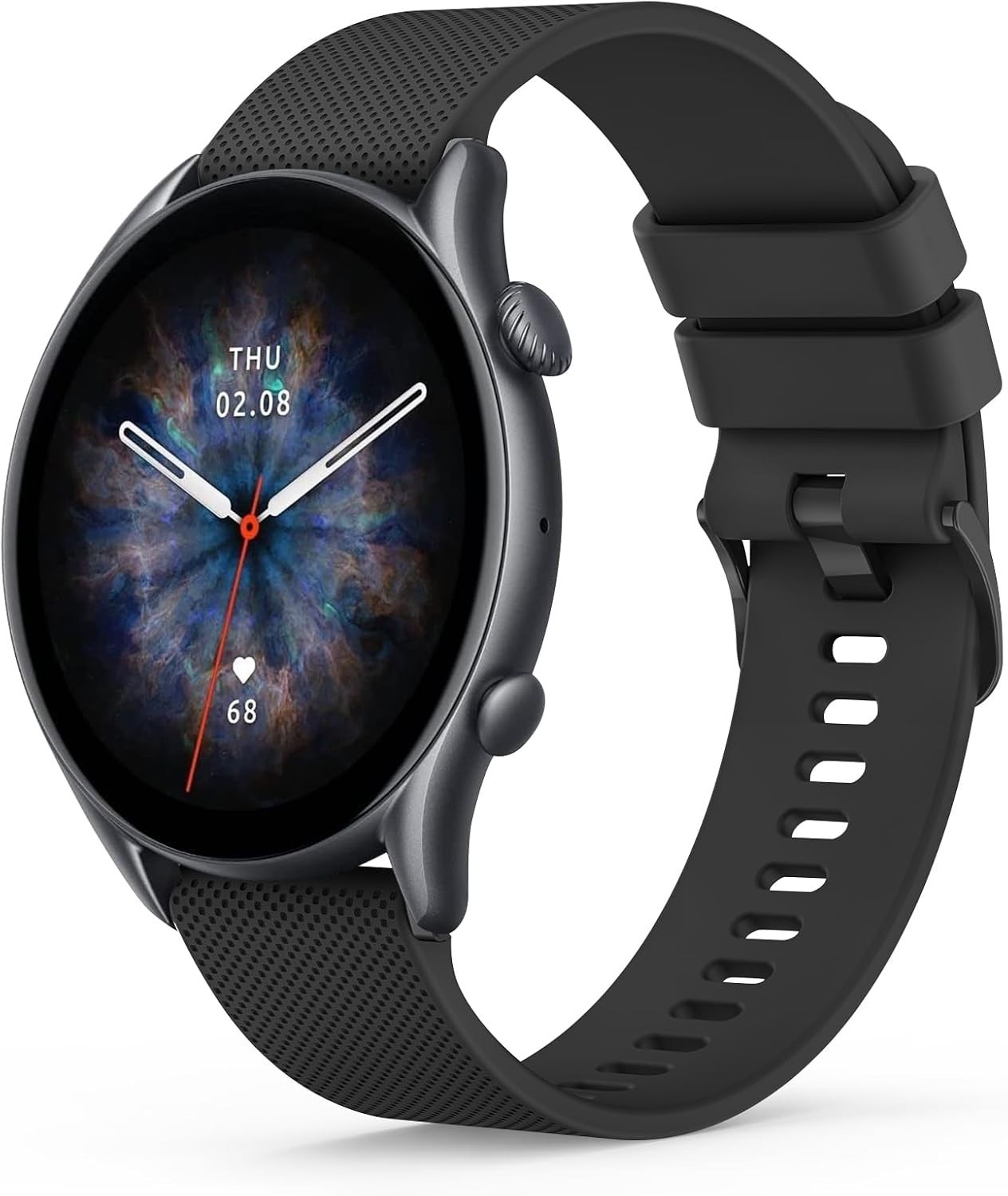 22mm Silicone Sport Band for Amazfit GTR 4/3 Pro/2 – Elegant Quick Release