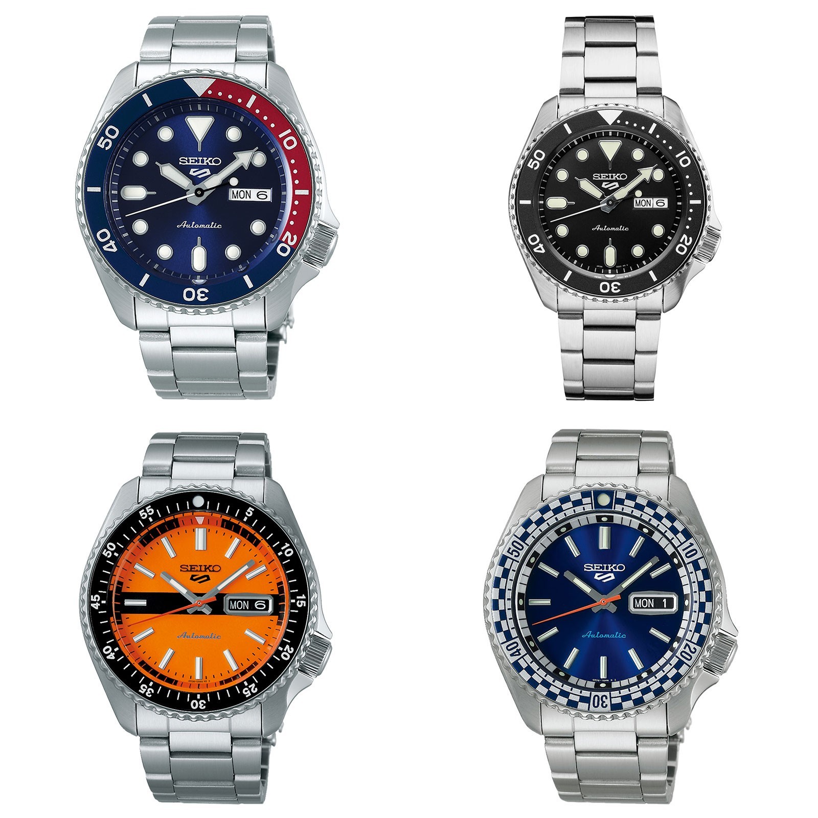 Seiko 5 Sports Watch Bracelet 20 mm Sizing Link with Pin SRPD SRPK SRPL