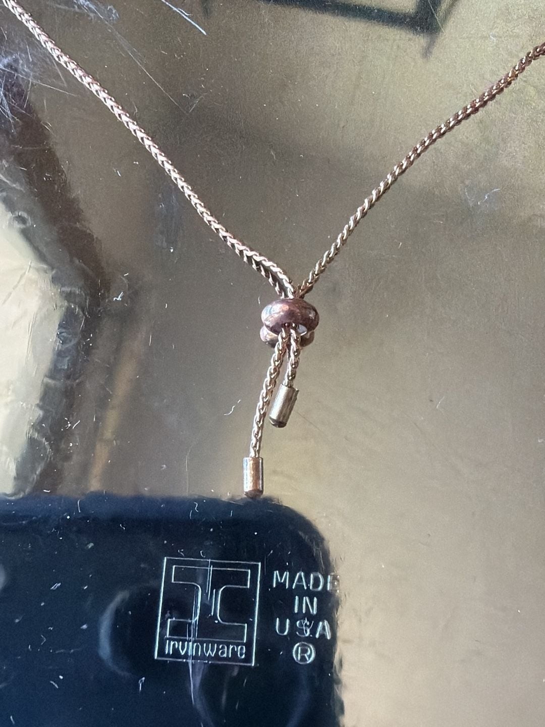 Rose Gold Tone Adjustable Link + vintage brass bangle values~80$