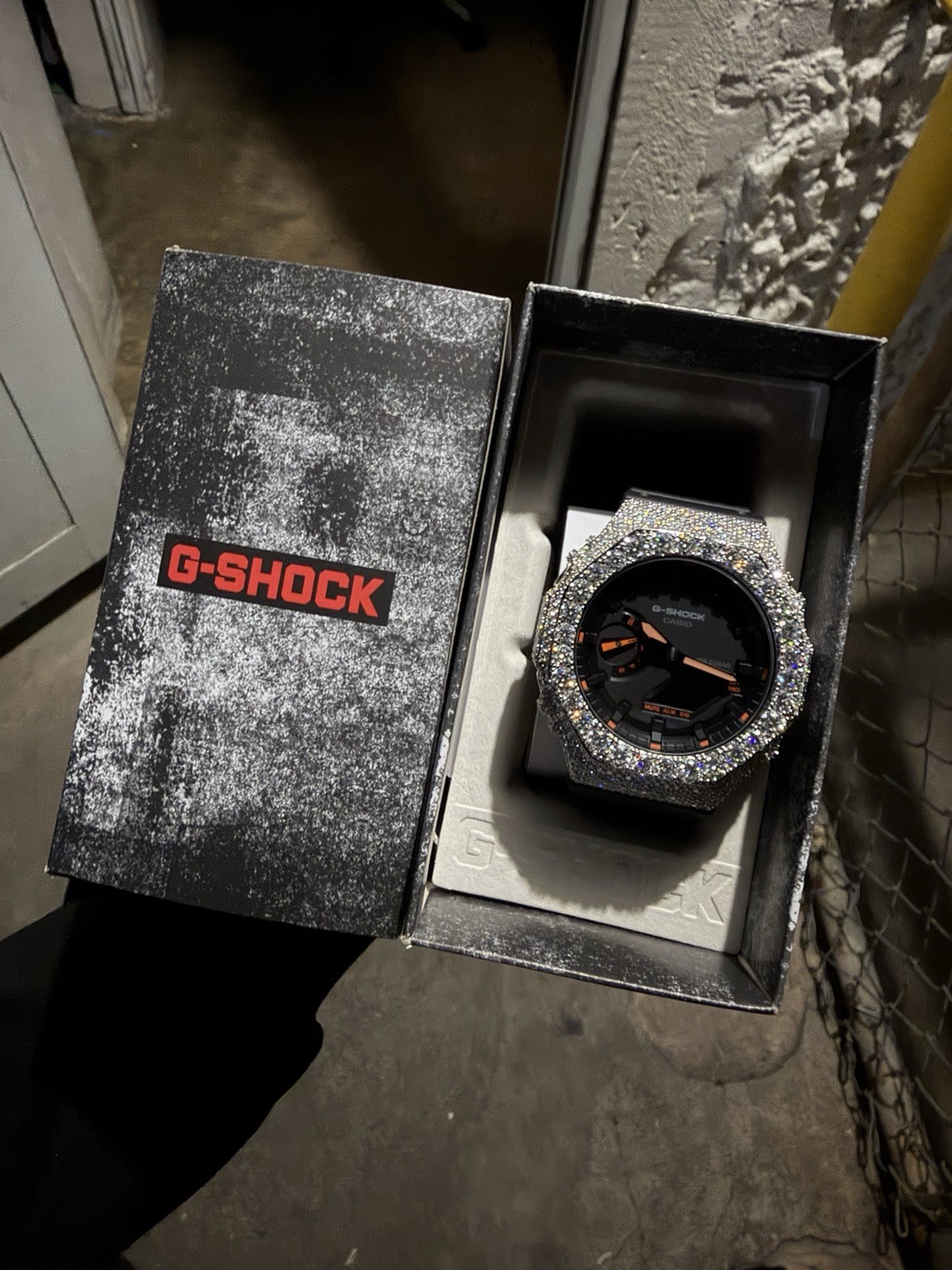 Casio G-shock Moissanite Bizel – GA21001A1
