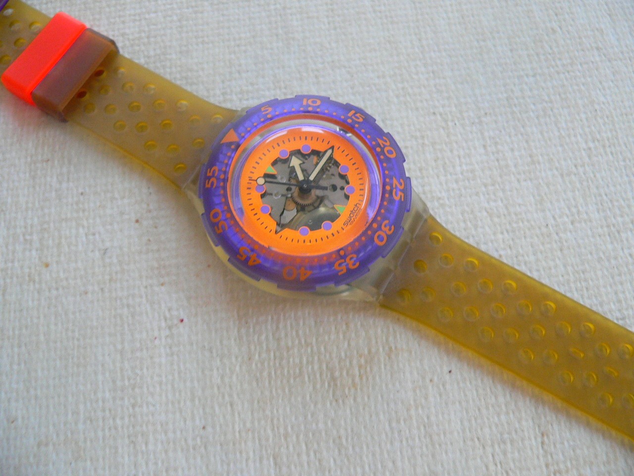1991 Scuba 200 Swatch watch variation HYPPOCAMPUS SDK103