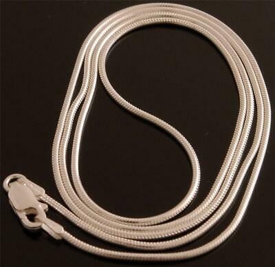 18 inch – 1.2mm Round Chain – Italian Silver Chain ZL11F