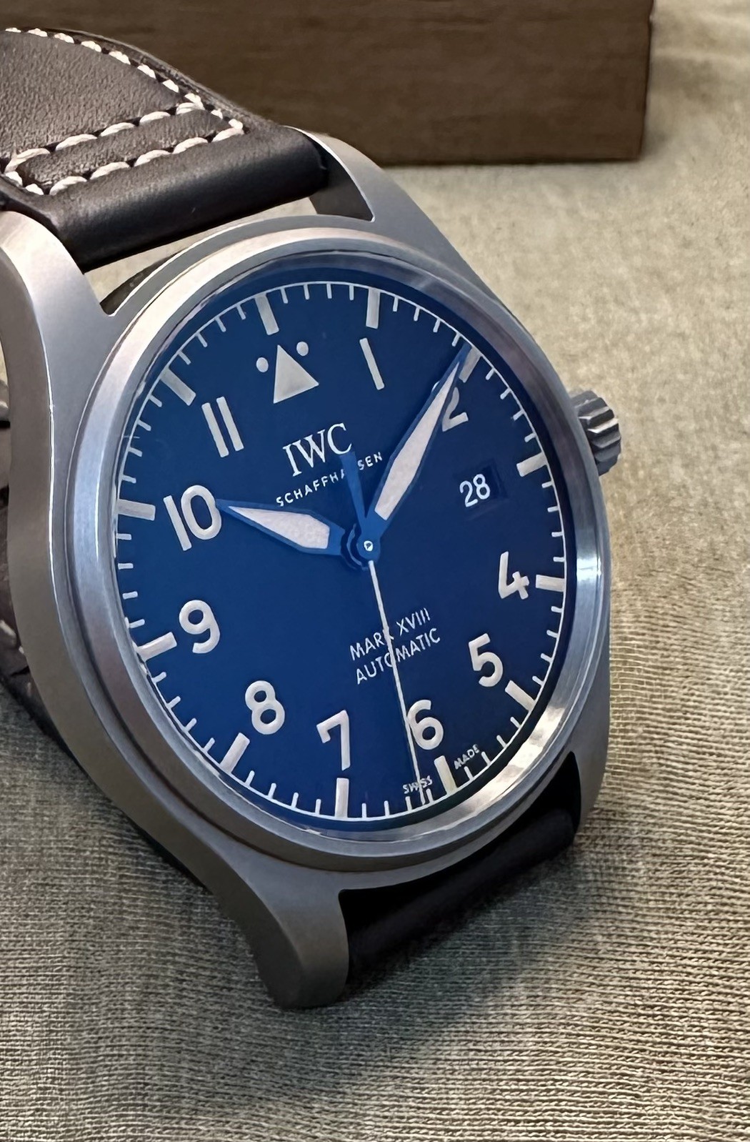 IWC Mark XVIII Heritage, Full Set + Extra Strap & Active Warranty