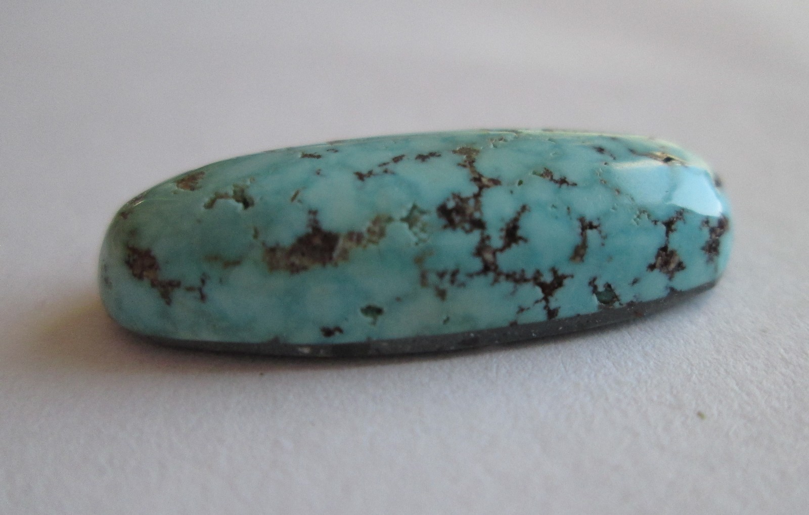 11.40 ct. Natural High Grade Kingman Red Web Turquoise Cabochon Gemstone, EH 046