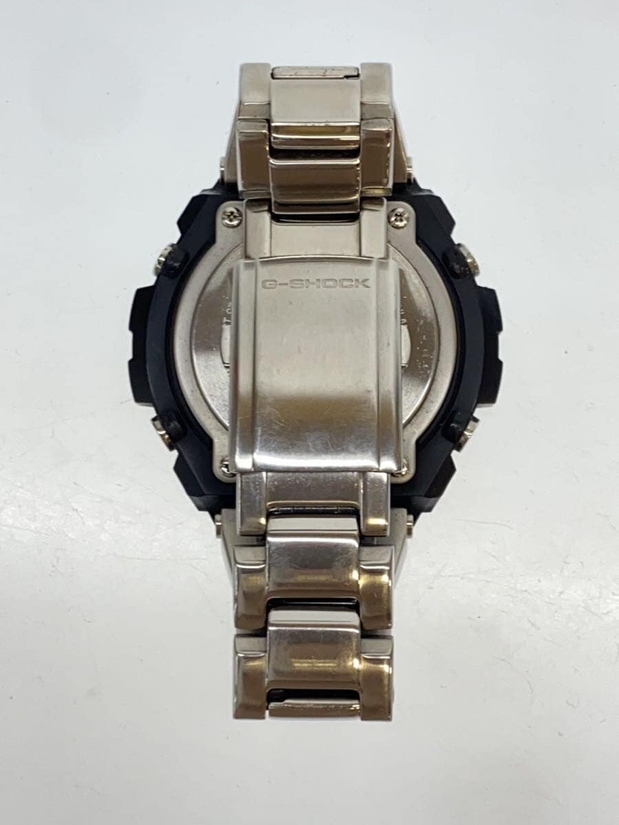 CASIO G-SHOCK GST-W110D-2AJF Silver Stianless Steel Solar Digital Analog Watch