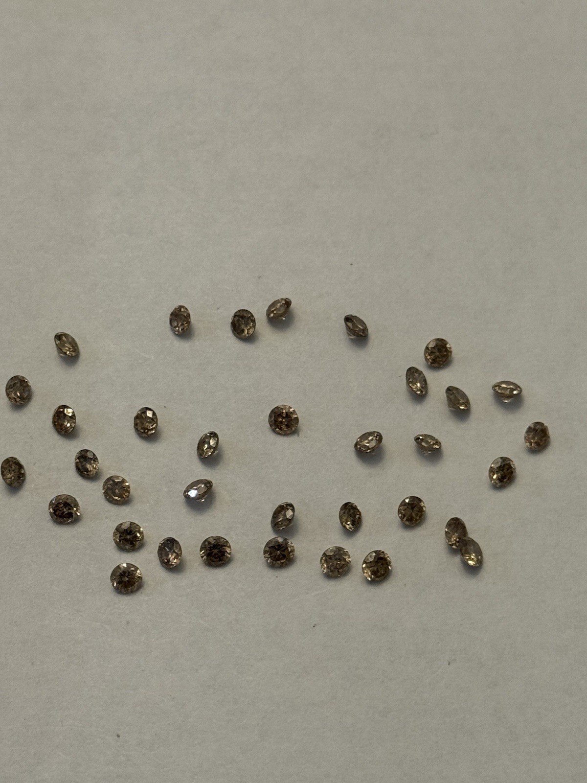 7.83 Carat Natural Brown Diamond LOOSE MELEE LOT #50123