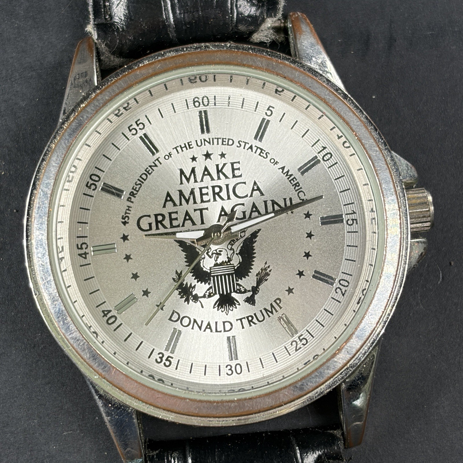 Donald Trump MAGA 45th President Quartz Watch Make America Great Again Seal