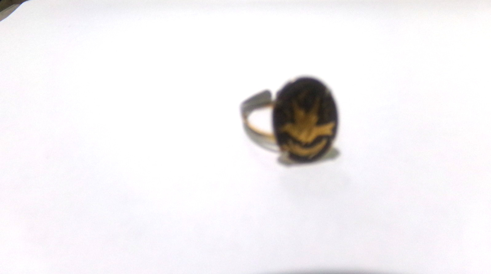 VINTAGE DAMASCENE RING ADJUSTABLE