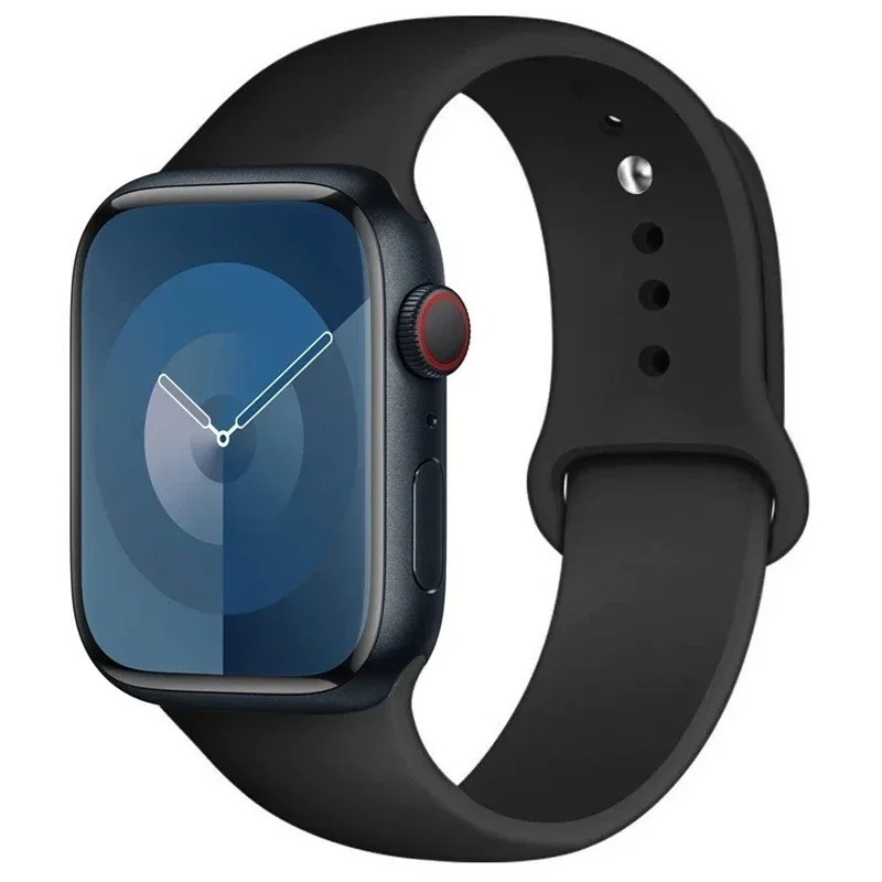 Silicone Sport Band for Apple Watch Ultra 49mm Series 11 10 9 8 7 6 SE Strap