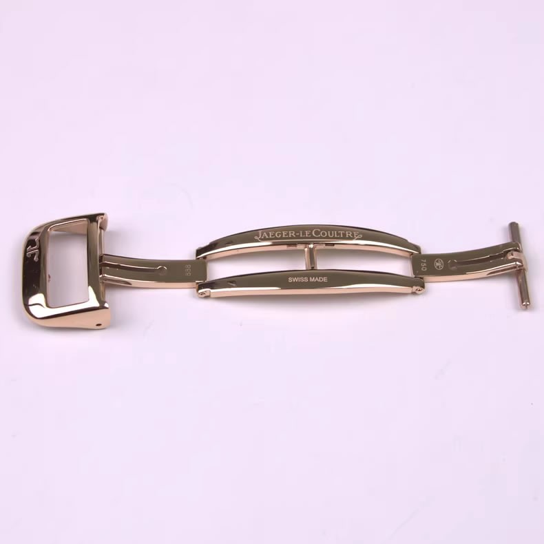 Jaeger LeCoultre Genuine 16 18mm Deployment Butterfly Watch Straps Clasp Buckle