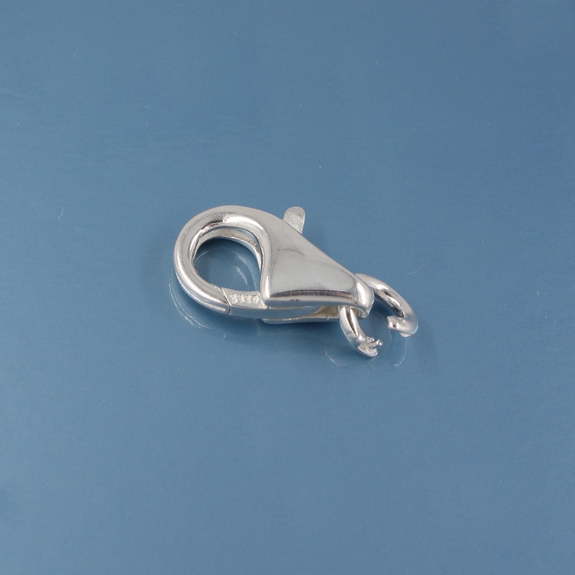 Sterling Silver Lobster Claw Clasp Connector w/ Locking Open Jump Ring #44116