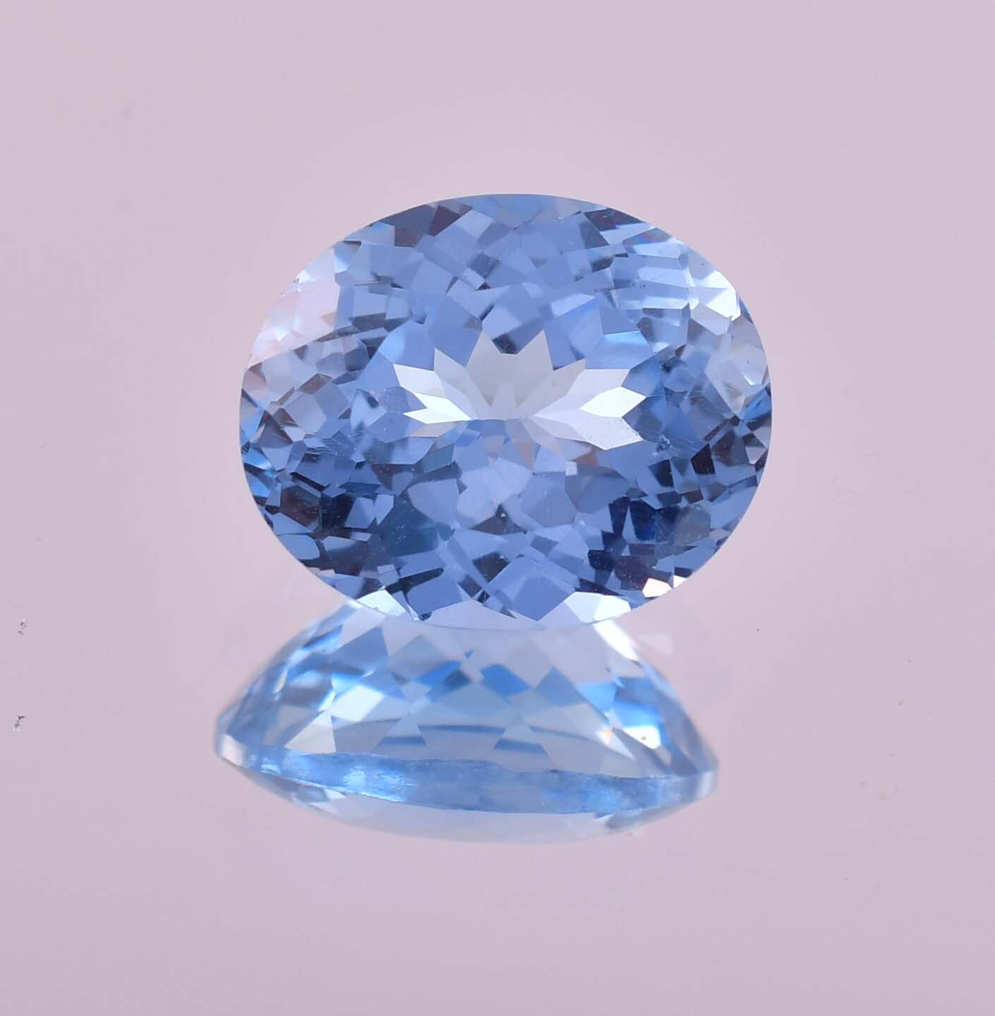 Rare Natural Flawless Namibia Jeremejevite Oval Cut Loose Gemstone GIT Certified