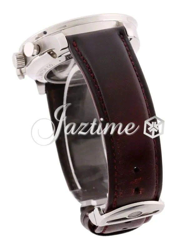 IWC Portugieser Chronograph IW371616 Stainless Steel 41mm Red Dial BOX PAPERS