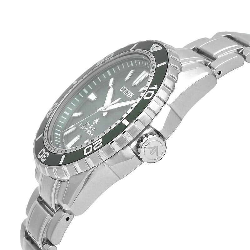 Citizen PROMASTER MARINE BN0199-53X Eco-Drive Diver’s 200m Green Dial 44.5mm