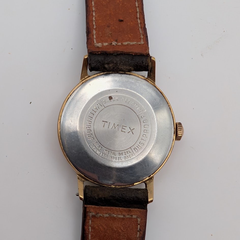 1968 Timex Sprite 11642468 – 30.5mm Mechanical – Runs 1–2 Min Slow