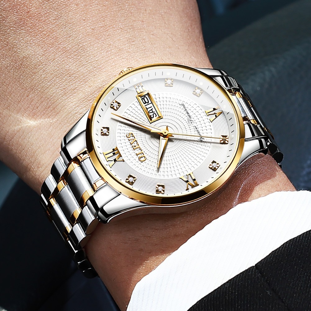 OLEVS 6603 Multi Functional Simplicity Calendar Display Business Automatic Watch