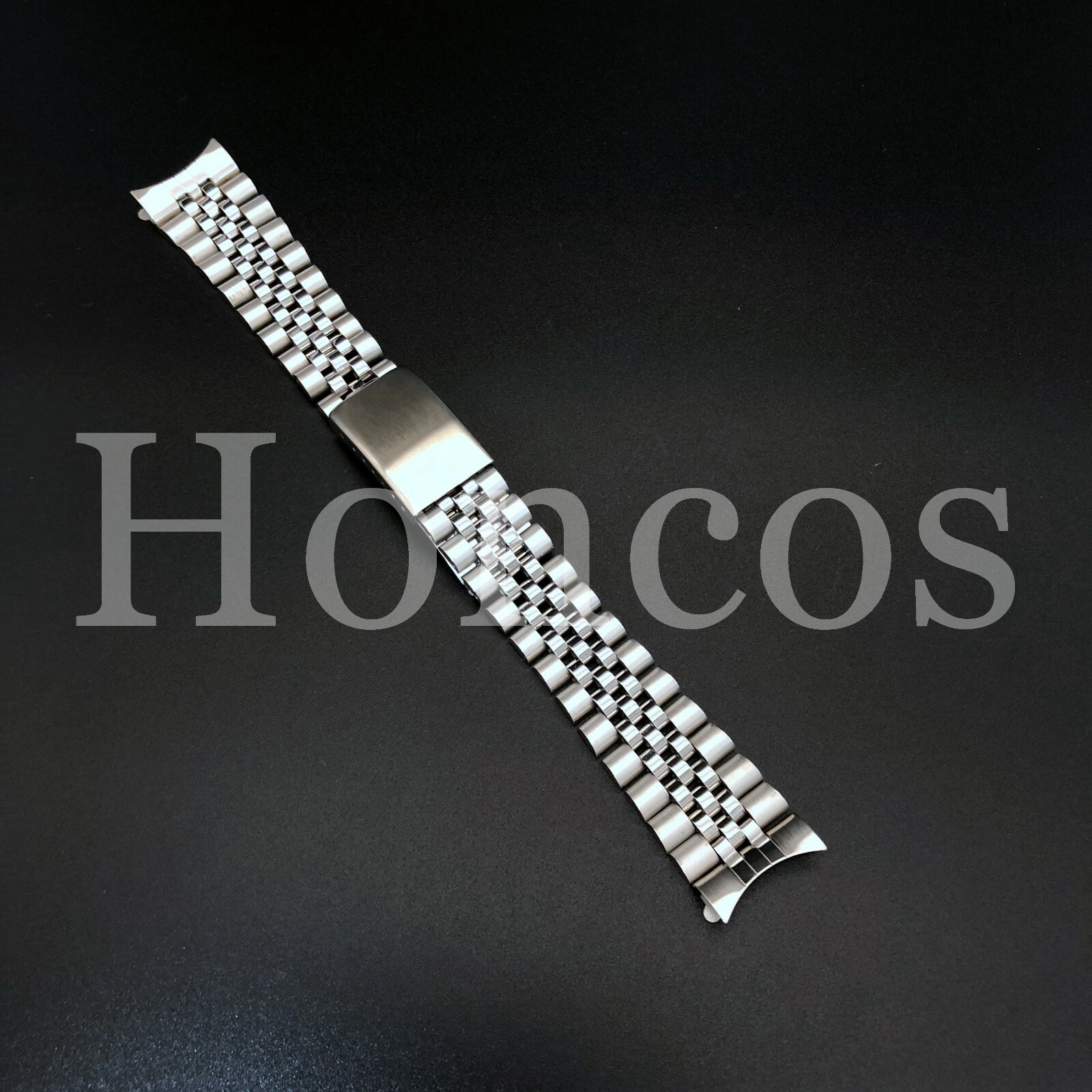 19MM SILVER STEEL JUBILEE BAND STRAP BRACELET FITS FOR TUDOR PRINCE OYSTER DATE