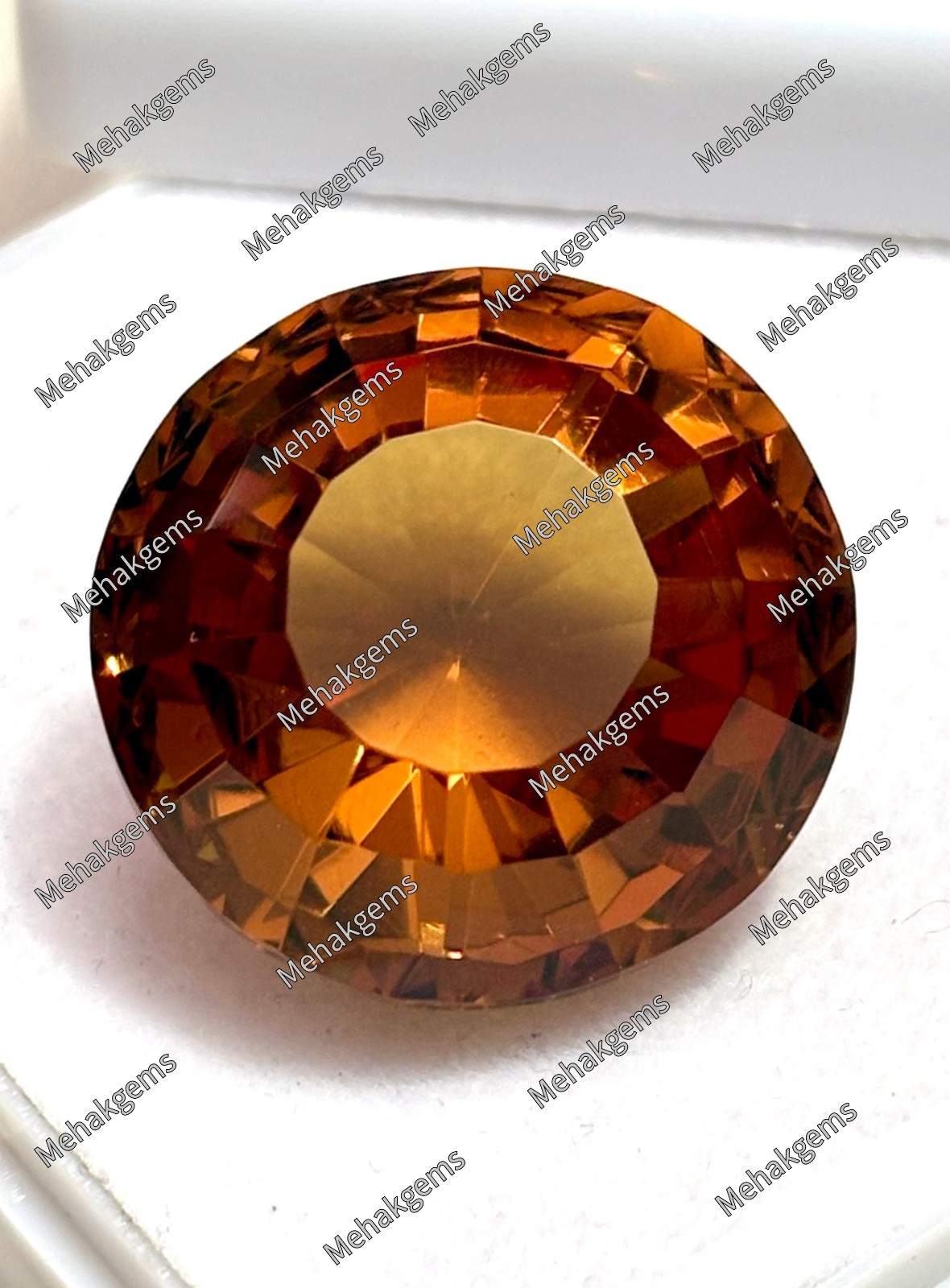 69 Carat Zultanite Gemstone, Round Faceted Color Changing Diaspore Pendant Stone