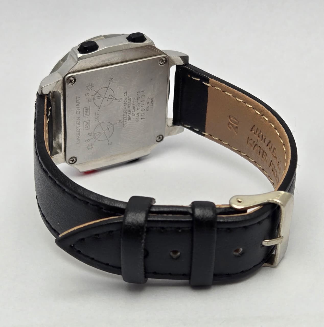 CITIZEN WIND JACK D060-086775 WIND SURFER YACHT TIMER VINTAGE MEN’S WATCH