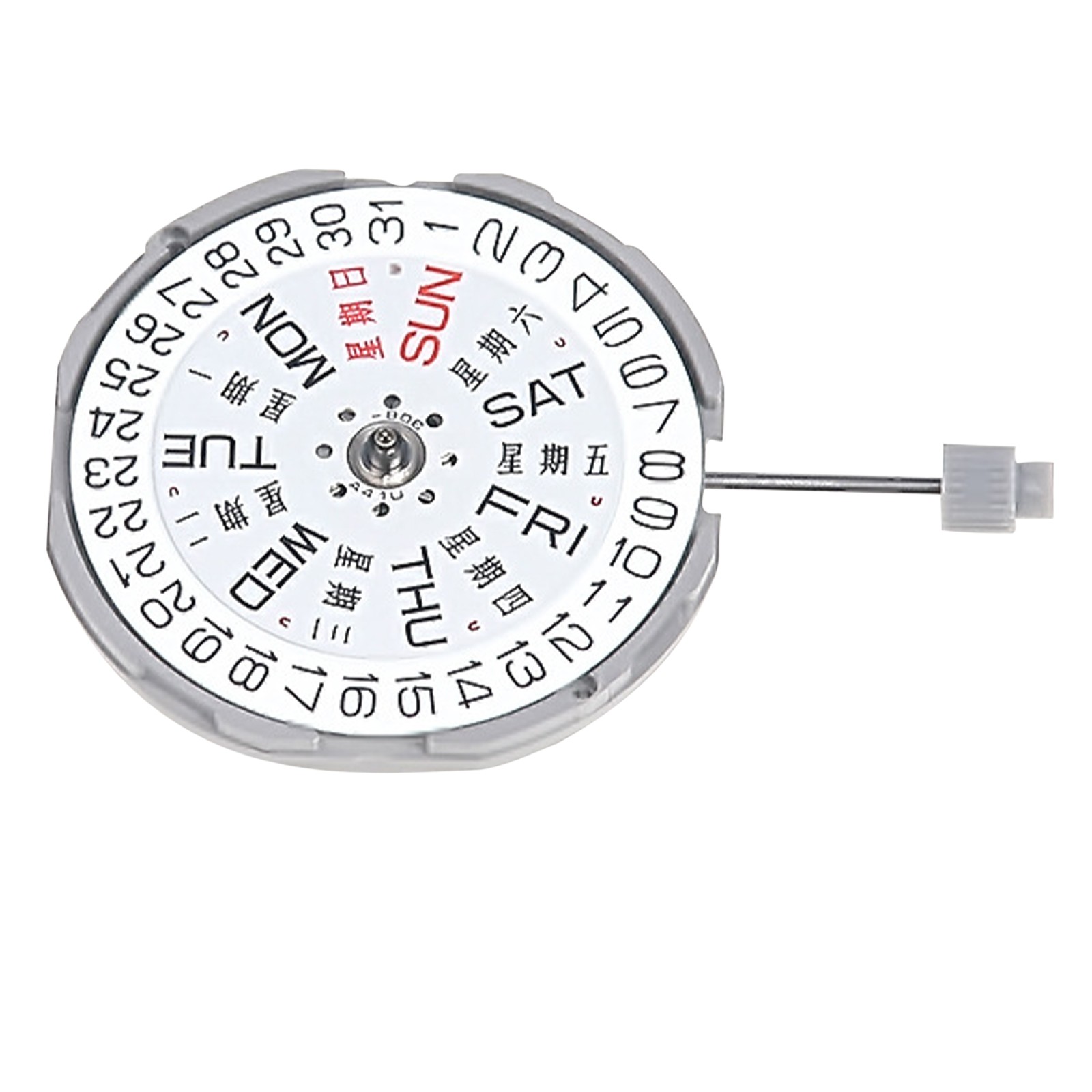 Quartz Watch Movement Sliver 3 Hands Replacement For MIYOTA GM02 GM00 Watch A