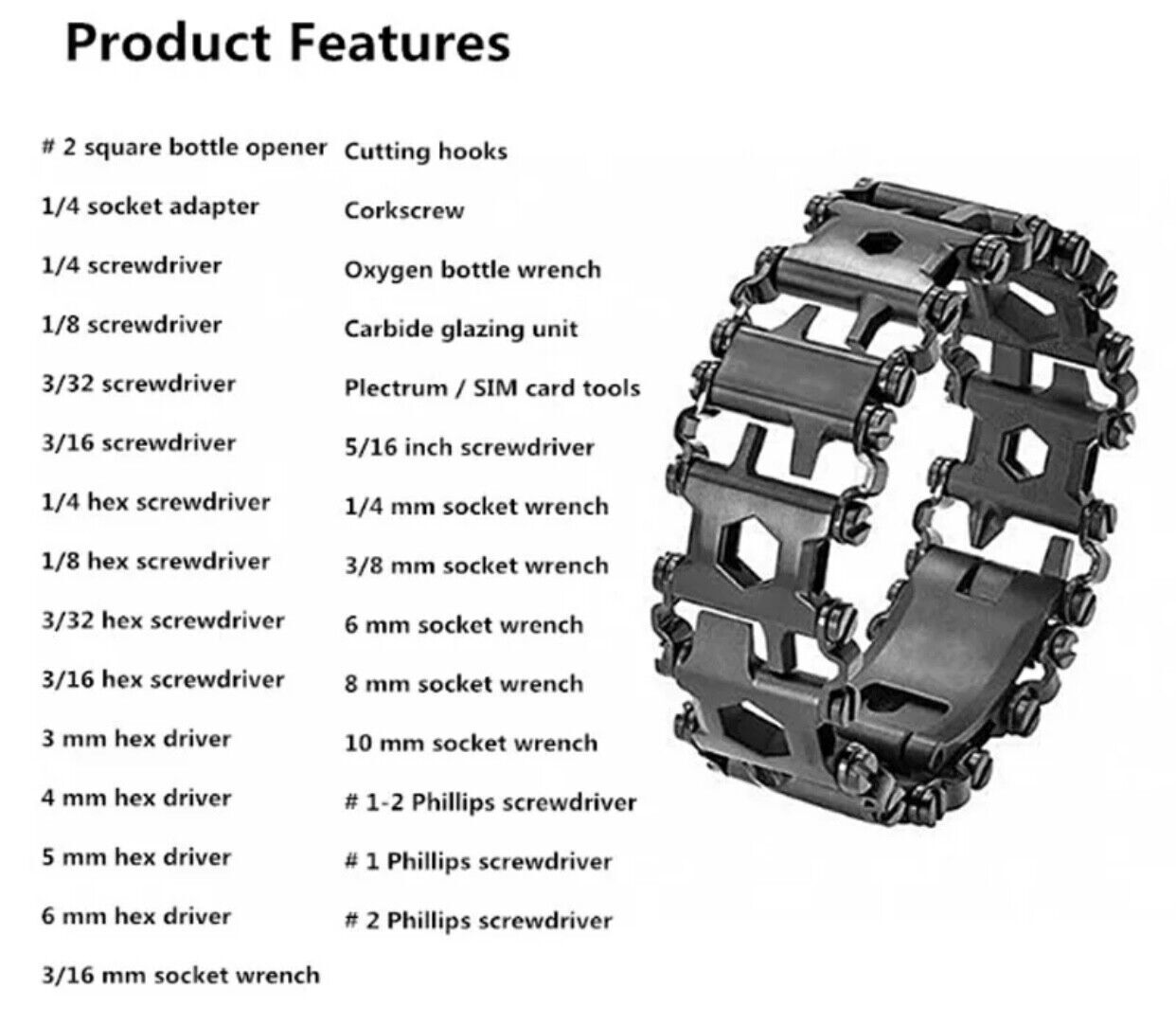 Leather Multi Tool Bracelet Wild Outdoor Equipment Survival Bracelet Straps