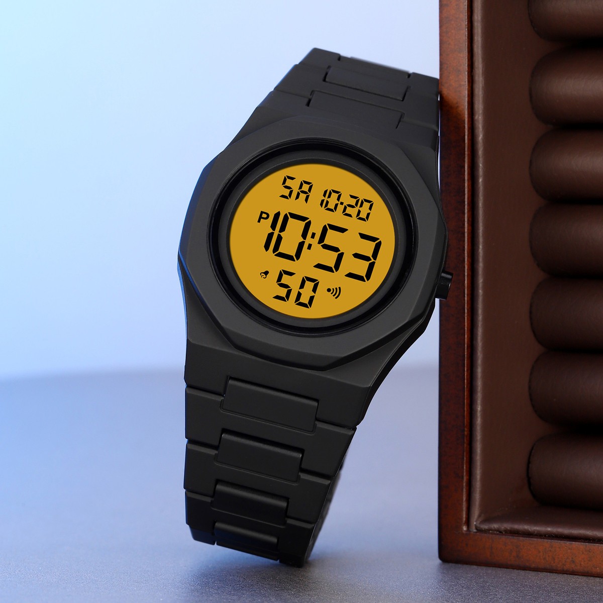 SKMEI Men Digital Watch Countdown Date Sport Wristwatch Boys Military Watches