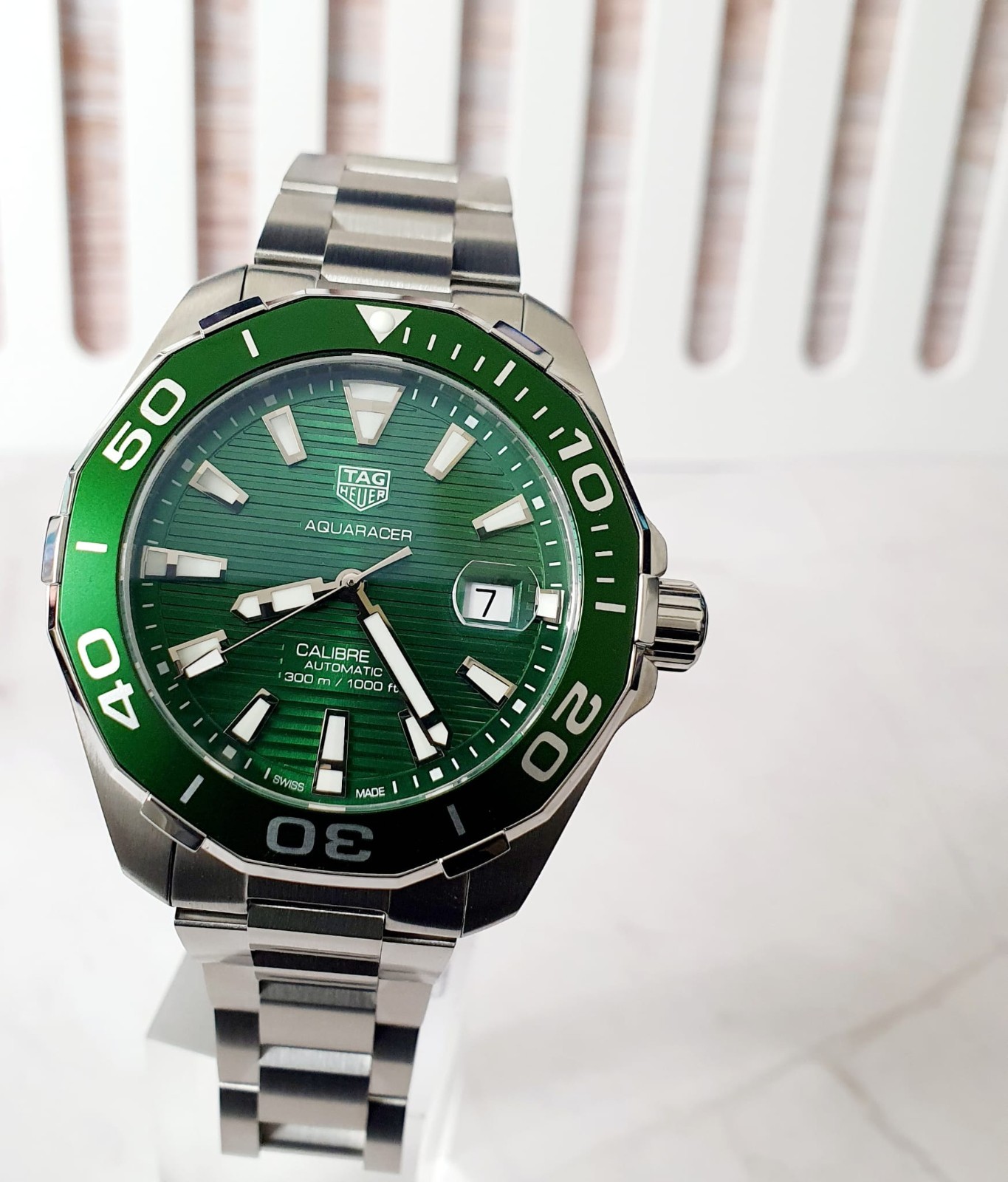 TAG Heuer Green Hulk Aquaracer Men’s Watch WAY201S.BA0927