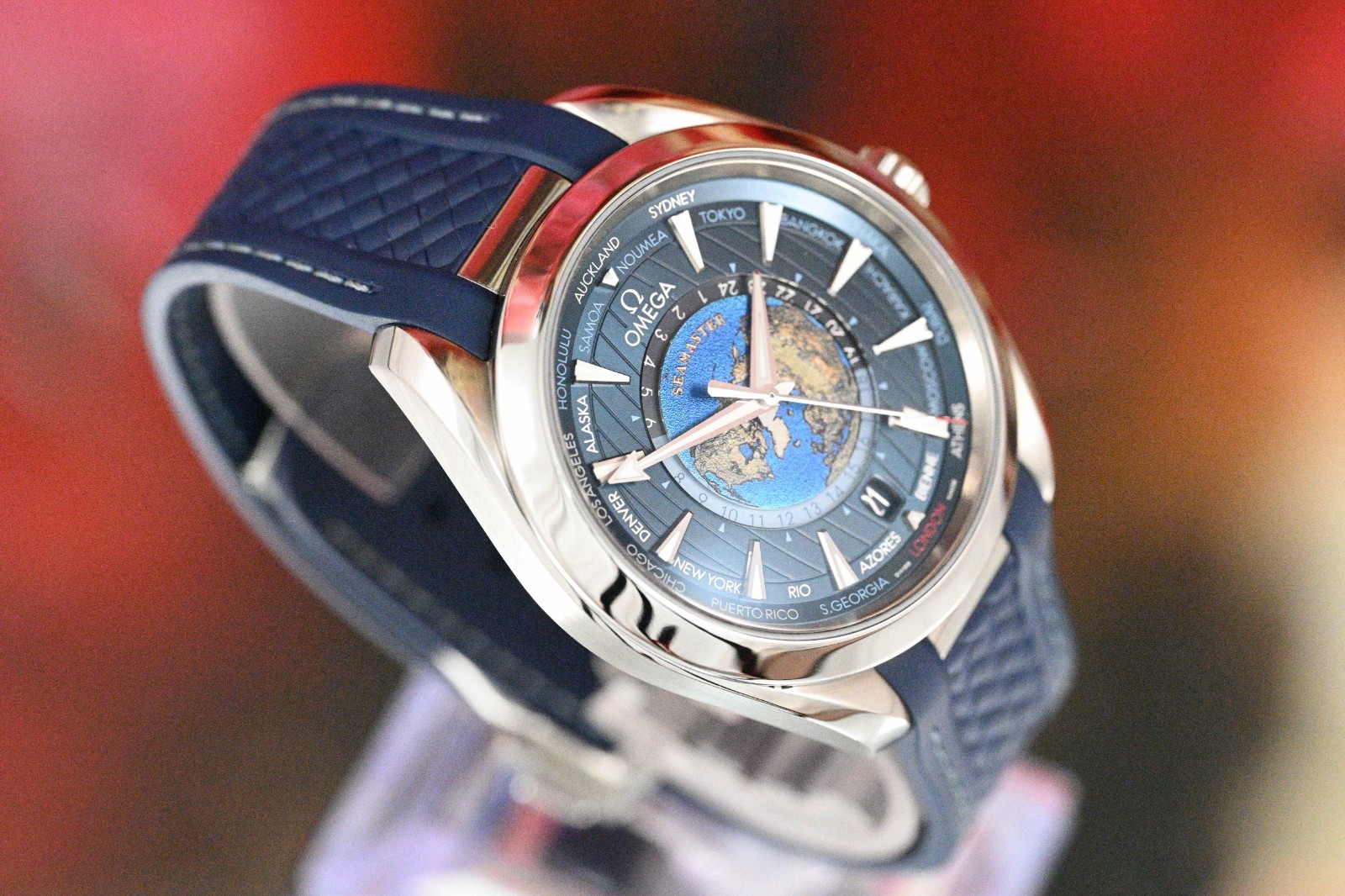 Omega Aqua Terra Worldtimer 220.12.43.22.03.001 2025 Full Set