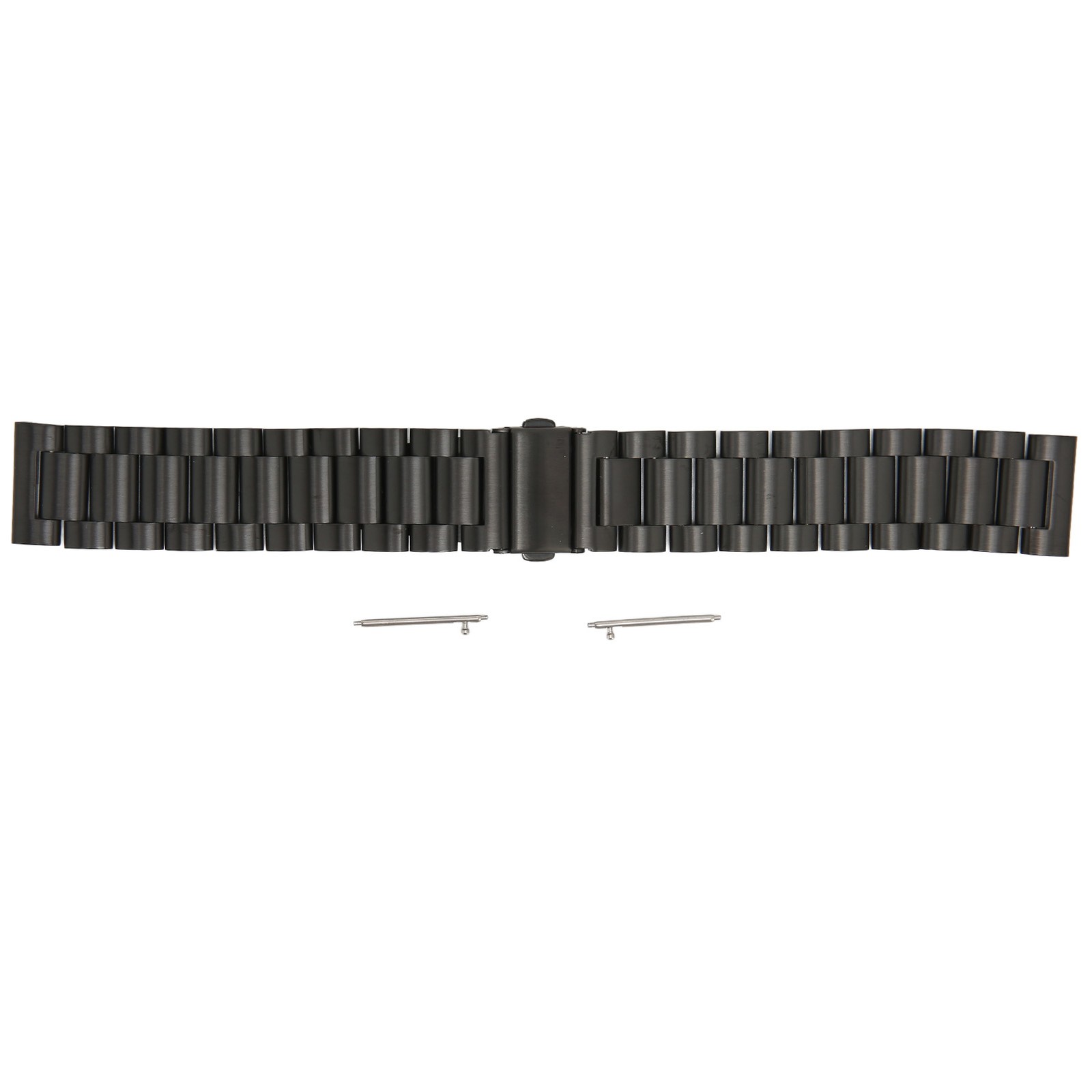 Smartwatch Band 20mm Double Buckle Wrist Strap Matel With Watch Pin For
