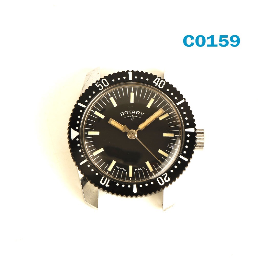 Original Vintage Swiss Made Watch Case, Water Proof #C0159#.