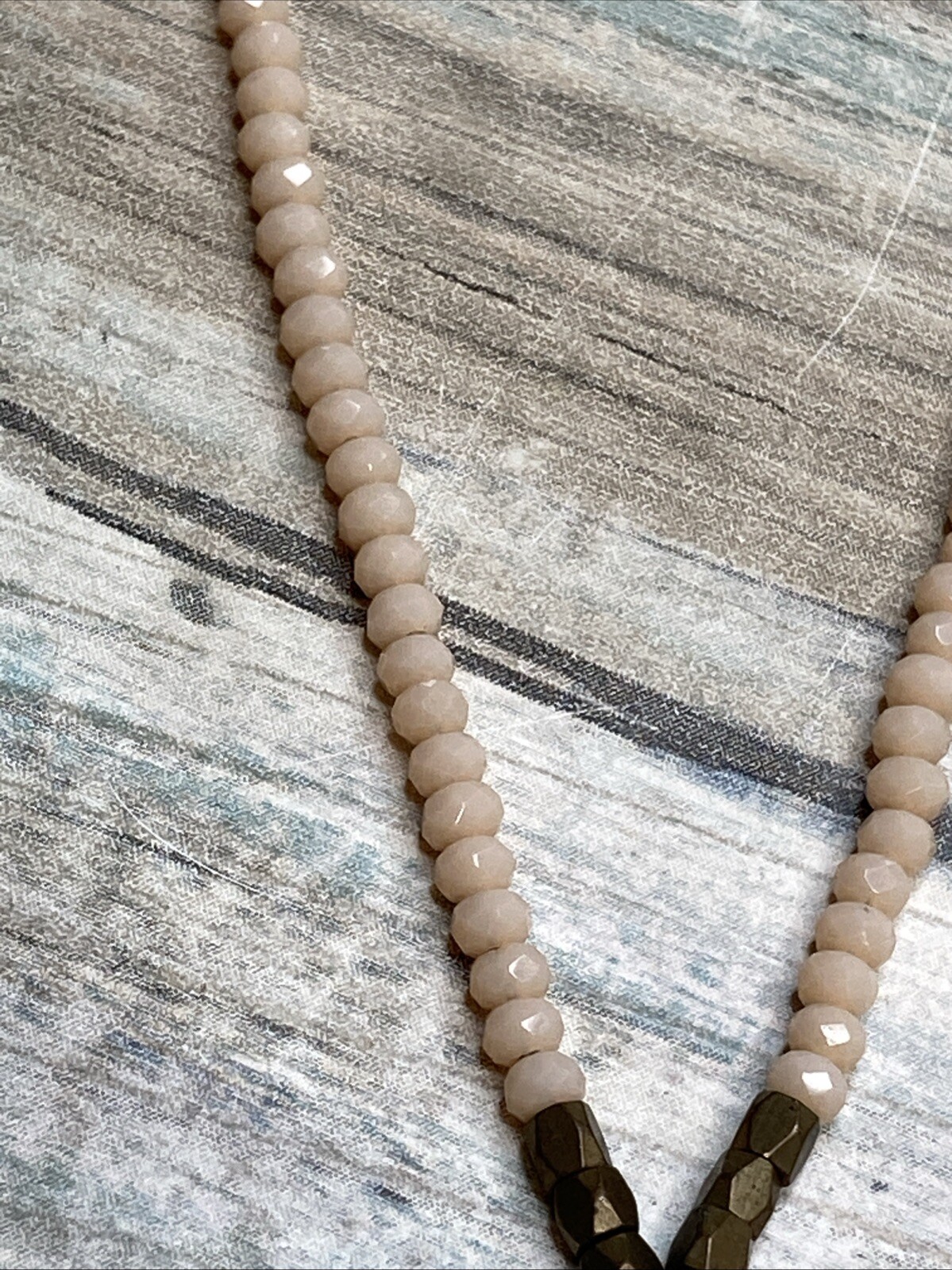 Dainty Crystals Beads Tassel Adjustable Necklace Cord Unbranded